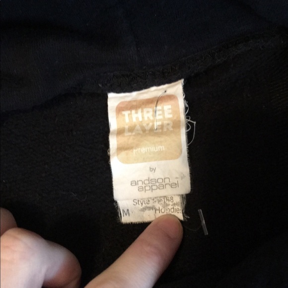 Black hoodie - Picture 2 of 2